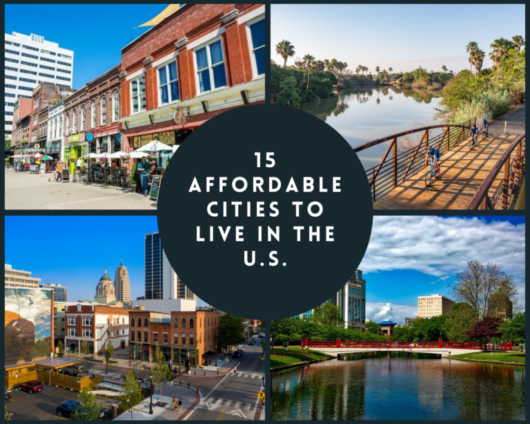 15 Affordable Cities to Live in Across the U.S.